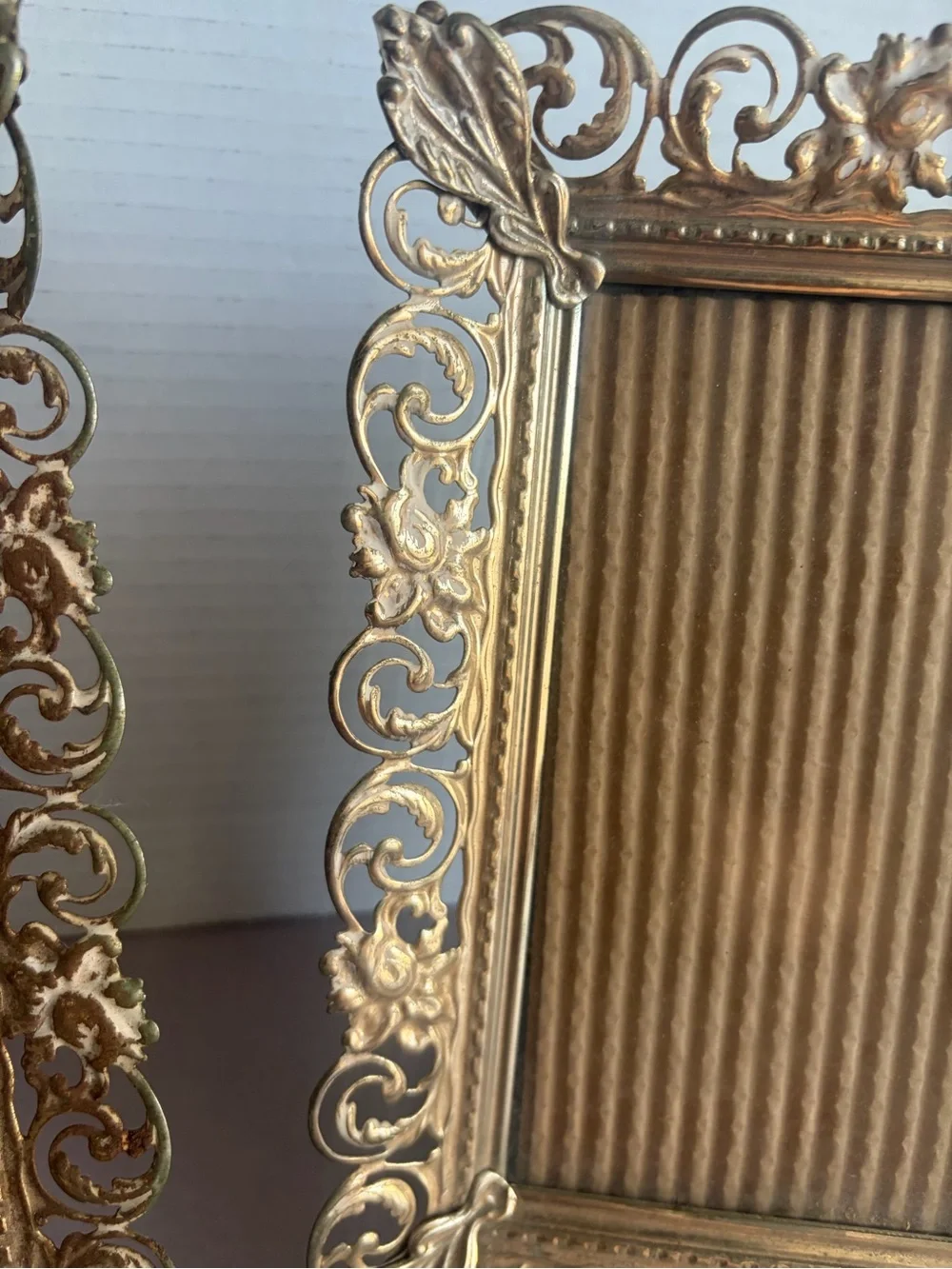 Gold Ornate Vintage Picture Frame Set of 2- Decorative Home Accent